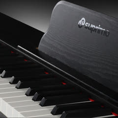 Suprimo SDP88 BK Piano digital 88 con teclas contrapesadas, Negro