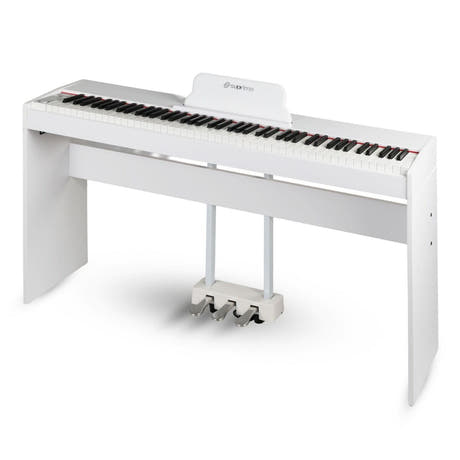 Suprimo SDP88 WH piano digital de 88 teclas con teclas contrapesadas, blanco