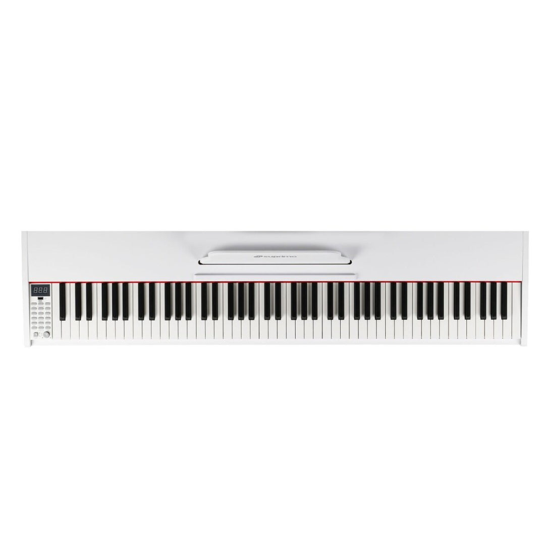 Suprimo SDP88 WH piano digital de 88 teclas con teclas contrapesadas, blanco