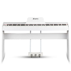 Suprimo SDP88 WH piano digital de 88 teclas con teclas contrapesadas, blanco
