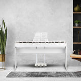 Suprimo SDP88 WH piano digital de 88 teclas con teclas contrapesadas, blanco