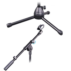 Soporte de micrófono de sobremesa (47-80cm)