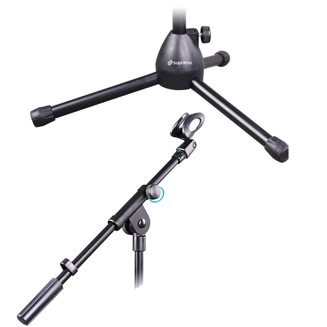 Soporte de micrófono de sobremesa (47-80cm)