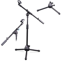 Soporte de micrófono de sobremesa (47-80cm)