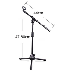 Soporte de micrófono de sobremesa (47-80cm)