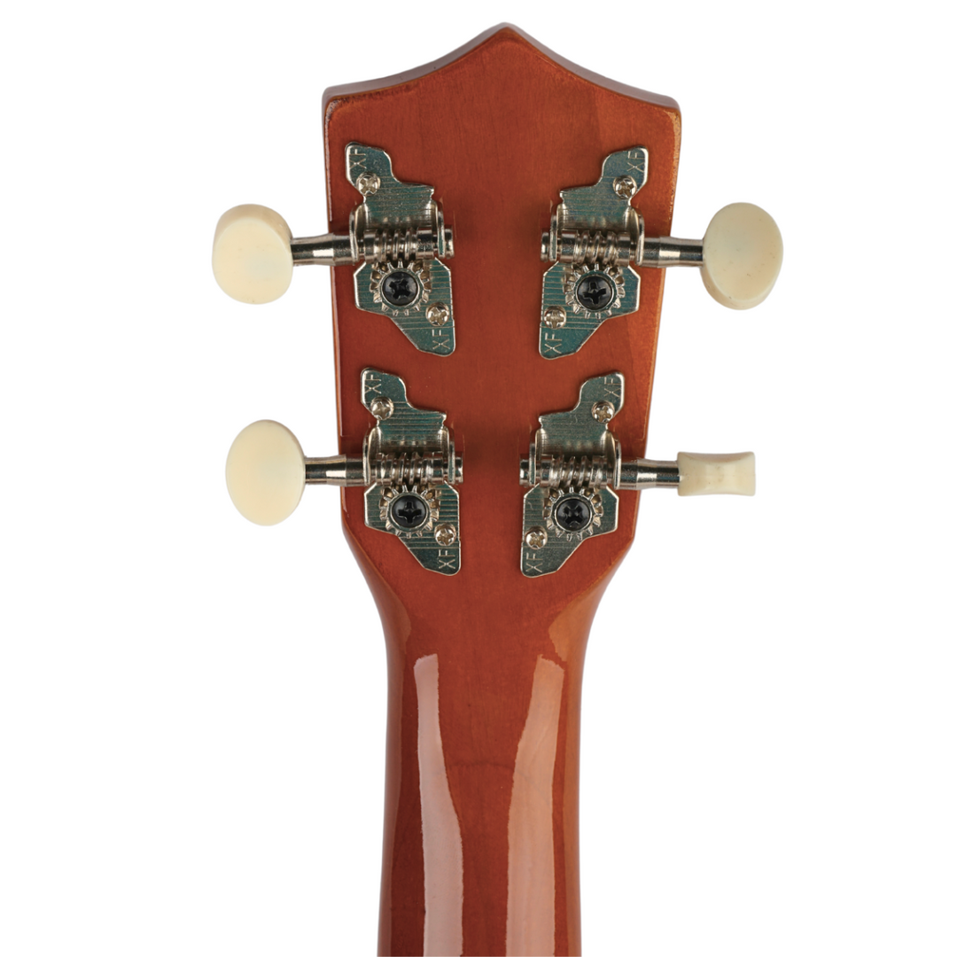 Ukeleles soprano, madera oscura
