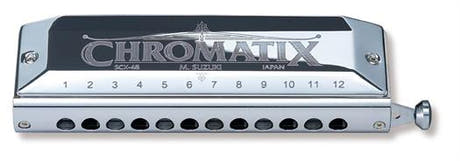 Suzuki SCX-48 Kromatisk mundharmonika - Tone: F