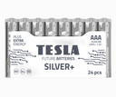 Tesla Silver+ AAA Pilas Alcalinas (24 uds)