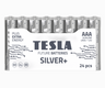 Tesla Silver+ AAA Pilas Alcalinas (24 uds)