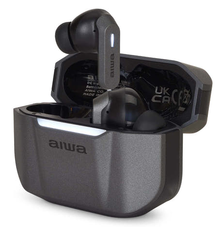 Aiwa ETWS-330TN auriculares TWS, Titanium