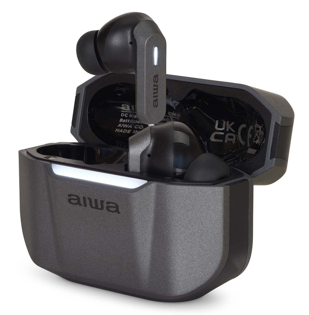 Aiwa ETWS-330TN auriculares TWS, Titanium