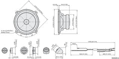 Pioneer TS-A1301C Sistema de componentes de 2 vías (300W)