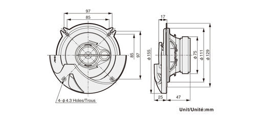 Pioneer TS-R1350S Altavoz de Coche (13cm, 5,25")