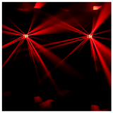 Light4Me Turbo Derby 4 en 1 – RGBW, UV, strobe y laser