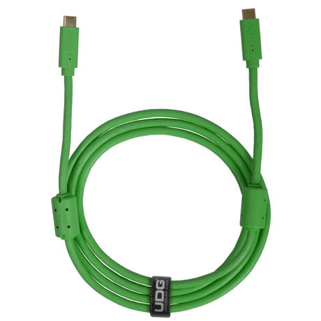 UDG Ultimate Cable USB 3.2 C-C verde recta 1,5m