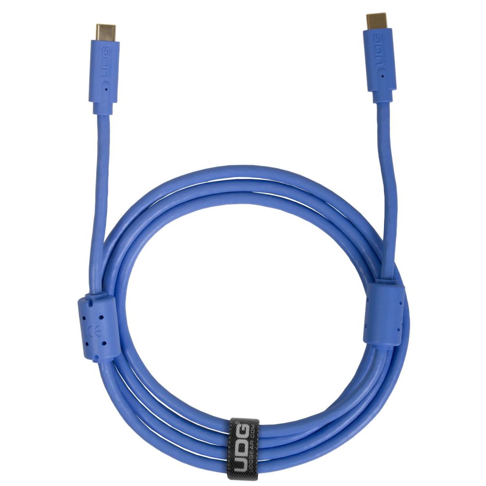 UDG Ultimate Cable USB 3.2 C-C azul recta 1,5m