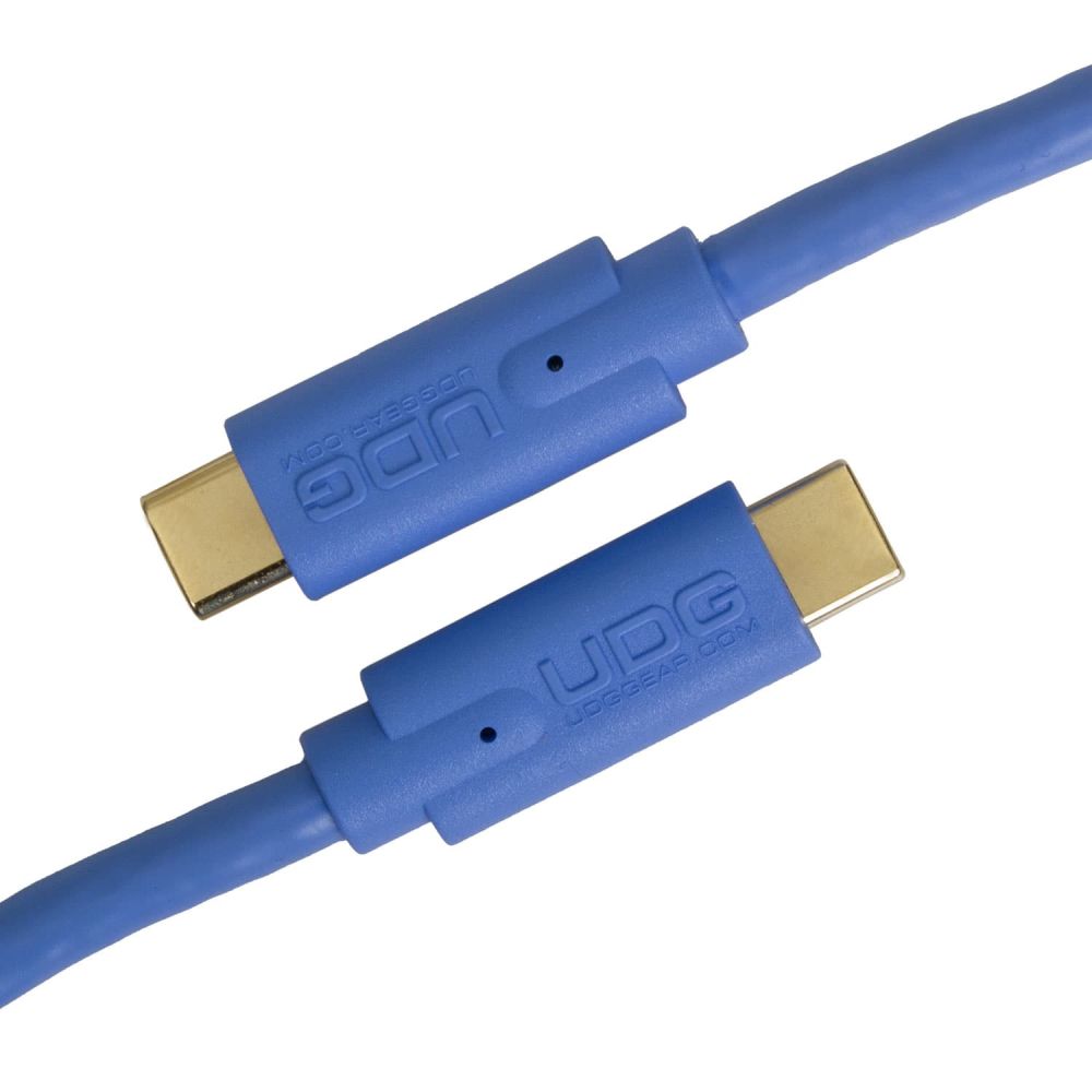 UDG Ultimate Cable USB 3.2 C-C azul recta 1,5m