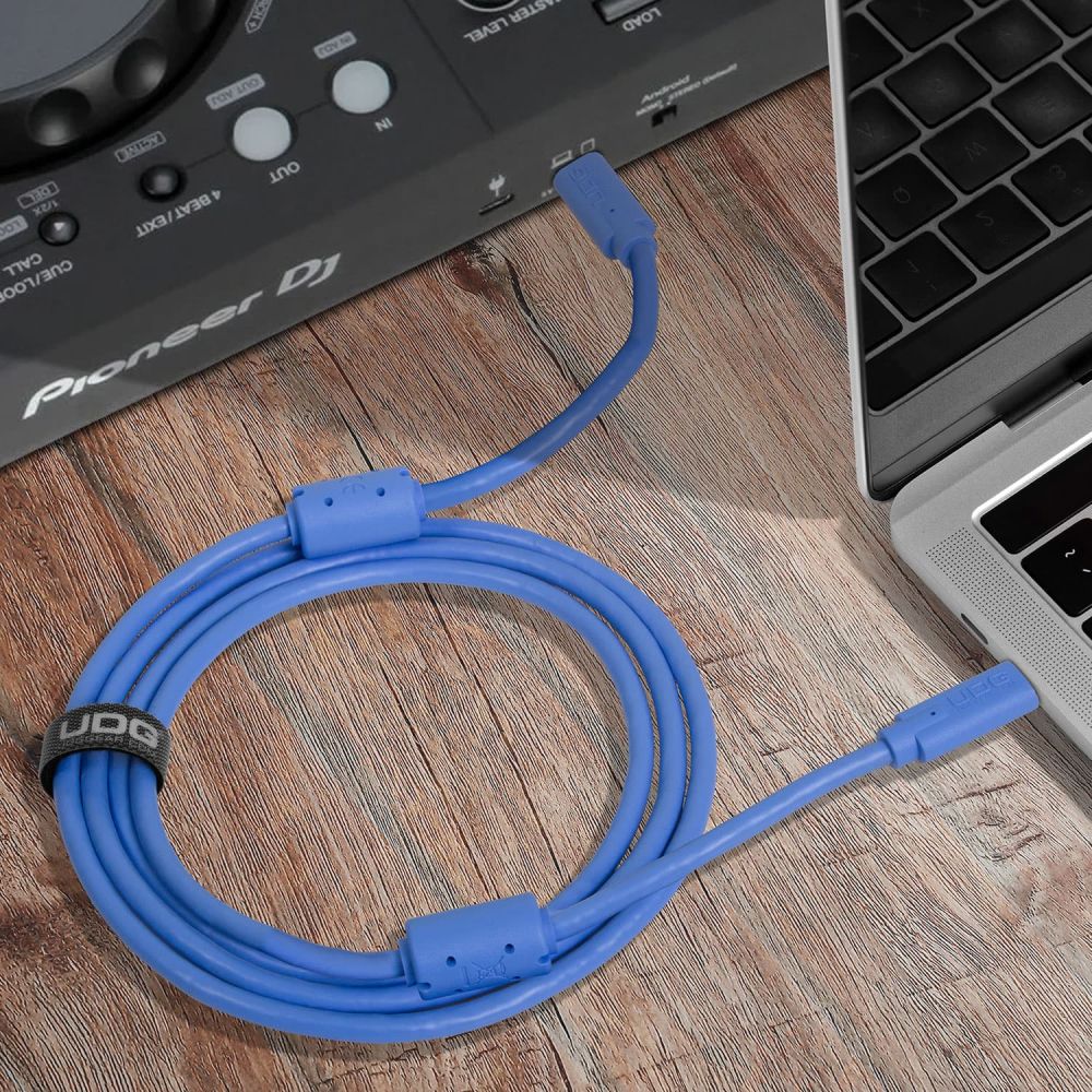 UDG Ultimate Cable USB 3.2 C-C azul recta 1,5m