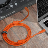 UDG Ultimate Cable USB 3.2 C-C Naranja Recto 1,5m