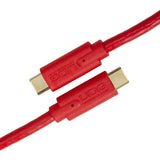 UDG Ultimate Cable USB 3.2 C-C roja recta 1,5m