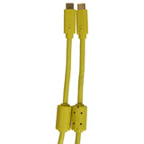 UDG Ultimate Cable USB 3.2 C-C amarilla recta 1,5m