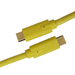 UDG Ultimate Cable USB 3.2 C-C amarilla recta 1,5m