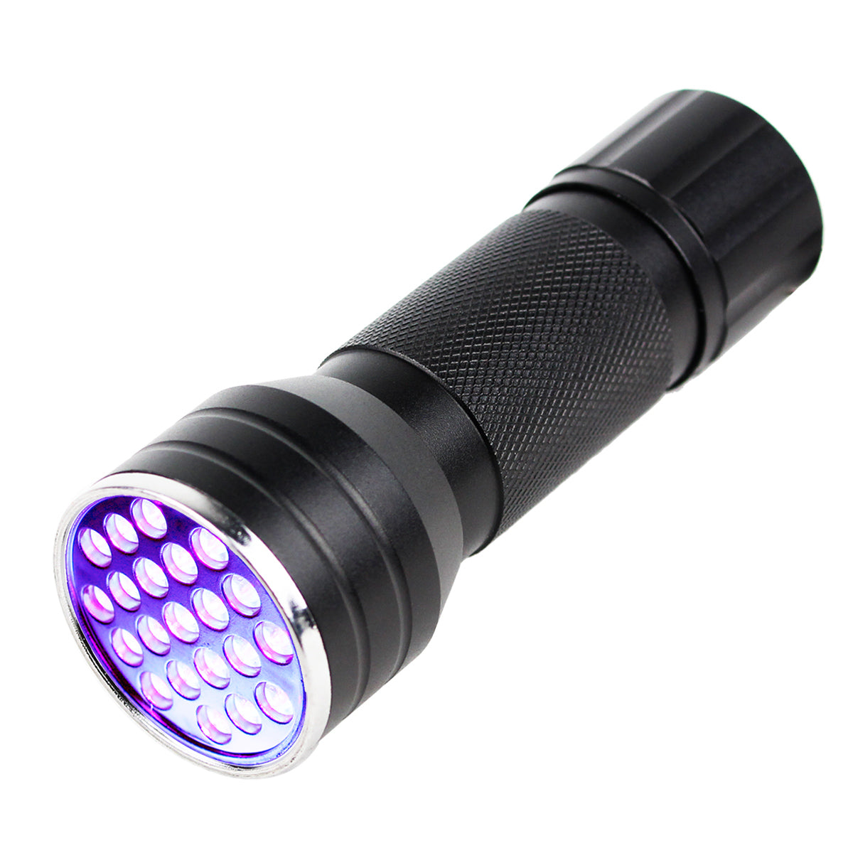 UV Linterna con 21 LED Diodos