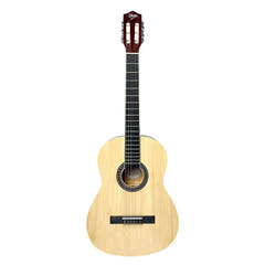 V-Tone CG TWO NT Guitarras clásica 4/4 Set de inicio en color natural con funda y accesorios