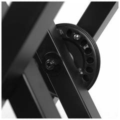 Soporte para teclado, autoajustable con cierre de seguridad