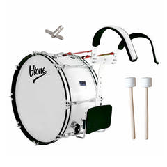 V-Tone MBD 22 Tambor Bajo Marching 22" con correa de soporte y mazas