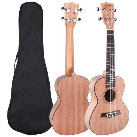 V-Tone UK23 Wood Ukelele 23 con funda y accesorios