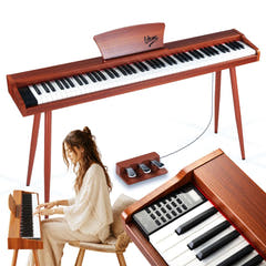 V-TONE BL-130 Piano eléctrico (madera oscura)