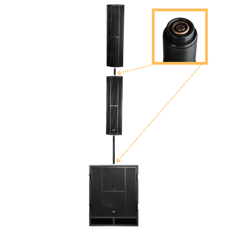 V-TONE BOOSTER aktivt PA-System