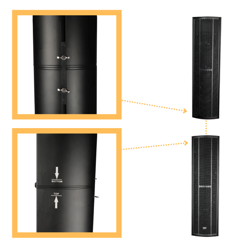 V-TONE BOOSTER aktivt PA-System