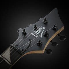 V-TONE EGS 39 MBK paquete de Guitarra eléctrica 4/4, negro