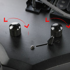 V-TONE EGS 39 MBK paquete de Guitarra eléctrica 4/4, negro