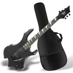 V-TONE EGS 39 MBK paquete de Guitarra eléctrica 4/4, negro