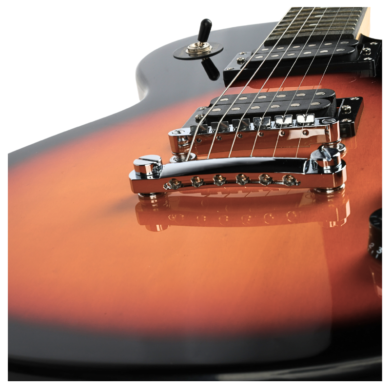 V-Tone ESLP39 SB 4/4 set de guitarra eléctrica Les Paul con amplificador, Sunburst