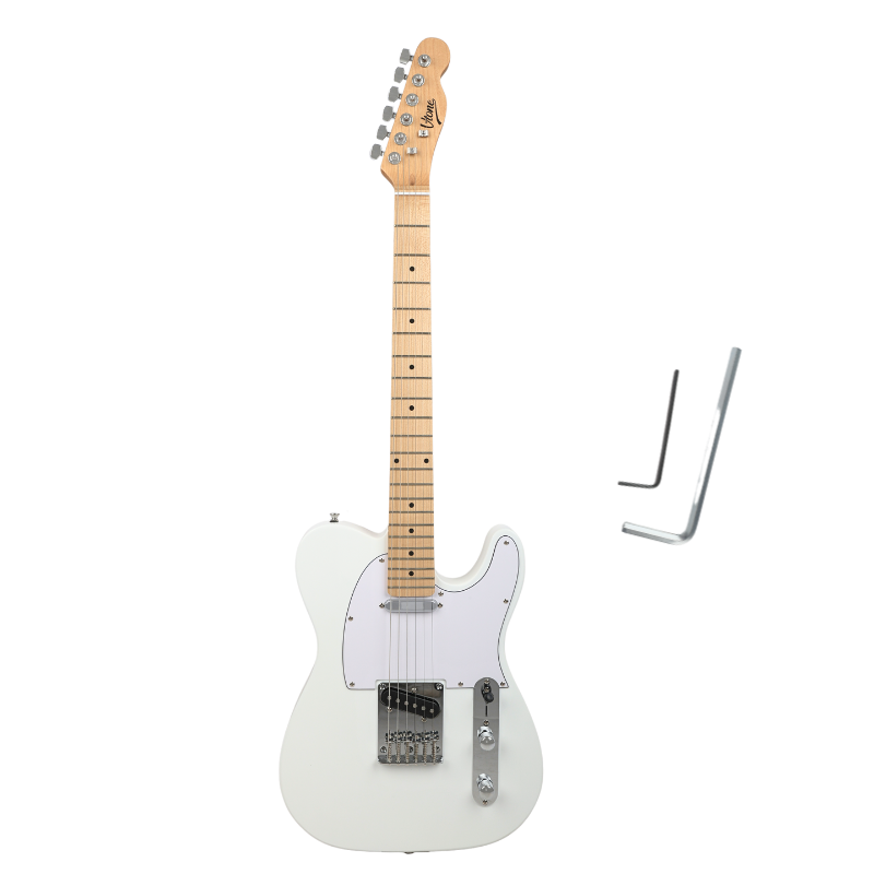 V-Tone ETL39 WH 4/4 guitarra eléctrica, blanca
