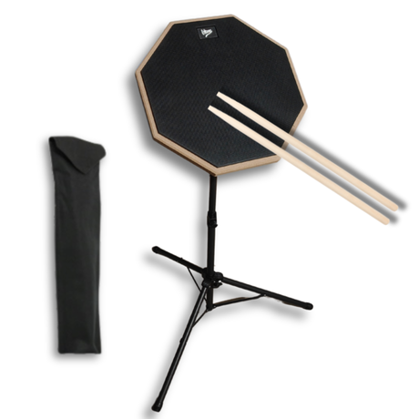 V-TONE PDS8 BK trommeøvelsespad sort 8
