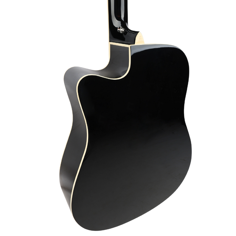 V-TONE VEAG1 CE BK guitarras electroacústica 4/4 dreadnought cutaway negra