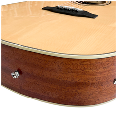 V-TONE VEAG1 CE NT Guitarras electroacústica 4/4 Dreadnought Cutaway – Natural