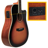 V-TONE VEAG1 CE VS guitarra electroacústica 4/4 dreadnought cutaway sunburst