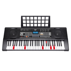 V-TONE VK-500 61L teclados – 61 teclas con función de aprendizaje LED para niños y principiantes