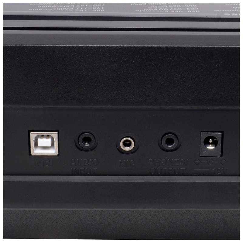V-TONE VK-500 61L teclados – 61 teclas con función de aprendizaje LED para niños y principiantes
