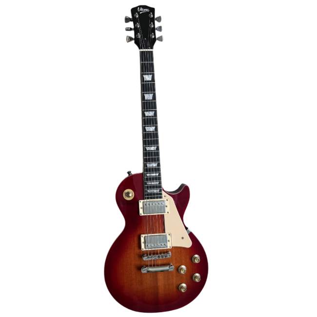 V-TONE VLP1 BS Guitarra eléctrica 4/4 Les Paul Honey-Wine