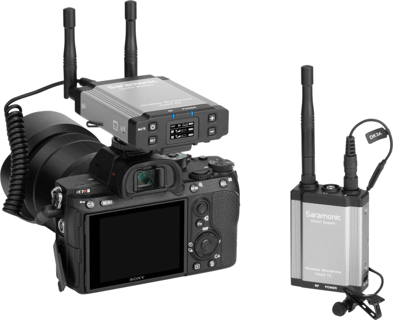 Saramonic Vlink2 Kit 1 Micrófono de Video Inalámbrico (1 canal)