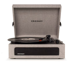 Crosley Voyager Tocadiscos Tovejs Bluetooth (Gris)