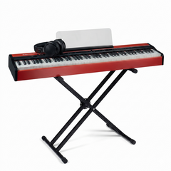 Grooveland FP80 Piano digital (Rojo)