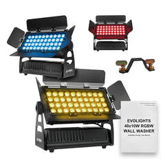 Evolights 40x10W RGBW Wall Washer - IP65